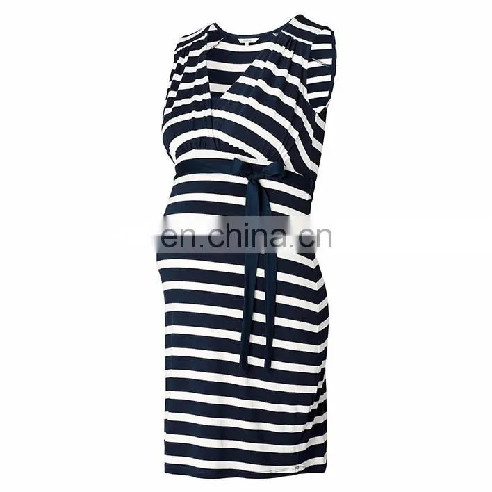 Wholesale Clothing Manufacturer Striped Maternity Clothes/Clothing