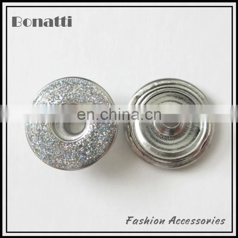 2014 new fashion rhinestone metal buttons for jeans