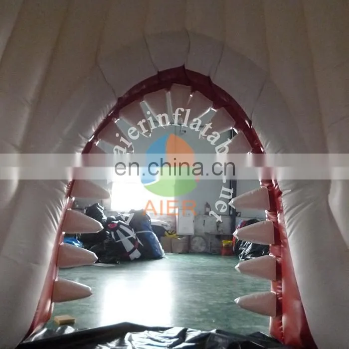 Commercial inflatable shark arch for sale,cheap inflatable finish line arch for sale