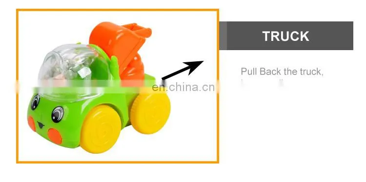 Sweet Candy Toys Plastic Promotional Toy Truck