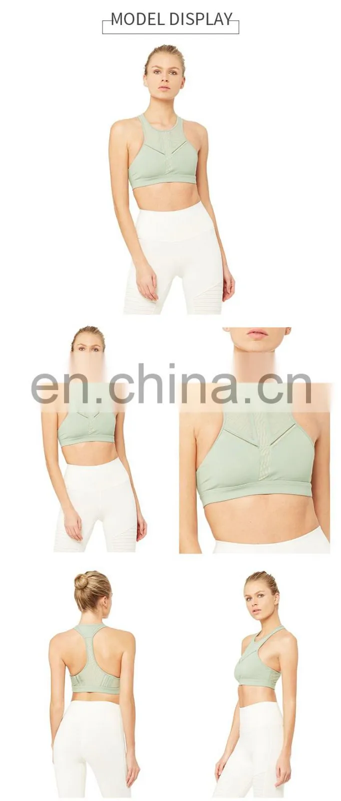 women latest design mesh plus size sport underwear wholesale bras
