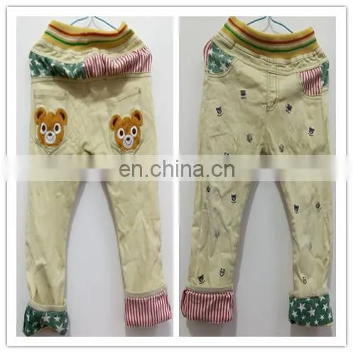 Second Hand Clothes Grade Cream and kids slacks pants