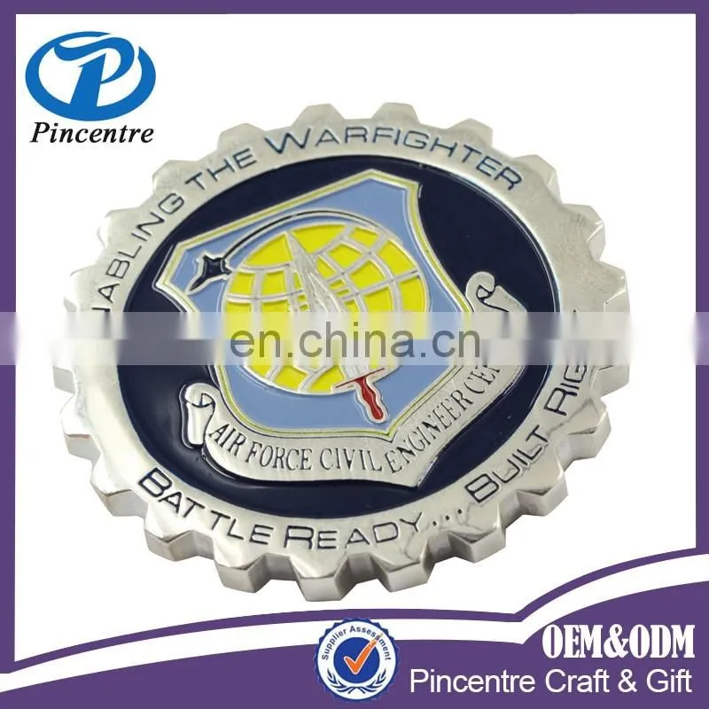 Custom Metal Dia Casting 3D Antique Military Commemorate Challenge Coin