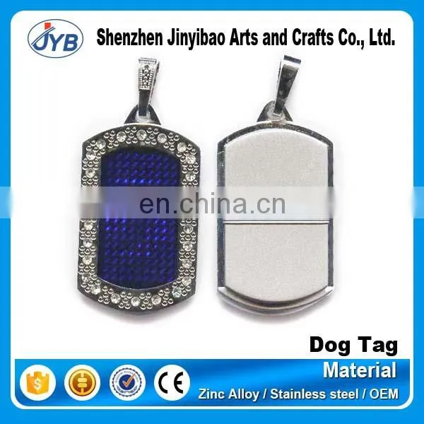 cheap blank custom plastic metal key dog tags