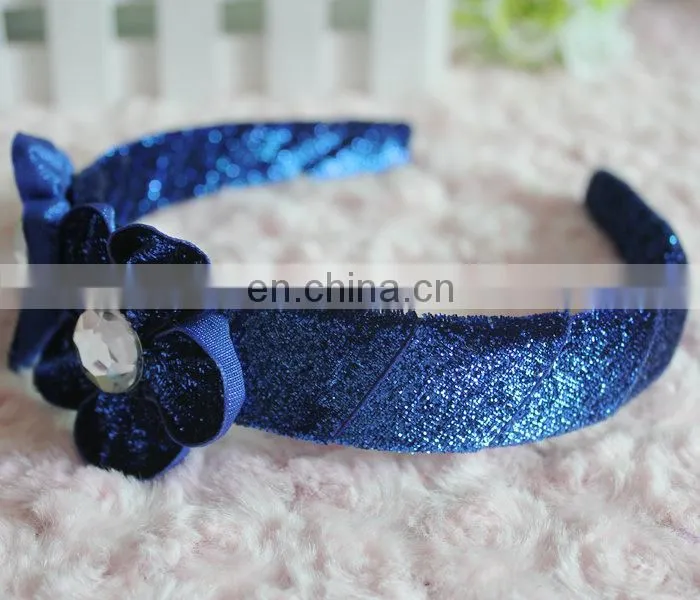 Good quality plastic headbands with rhinestones