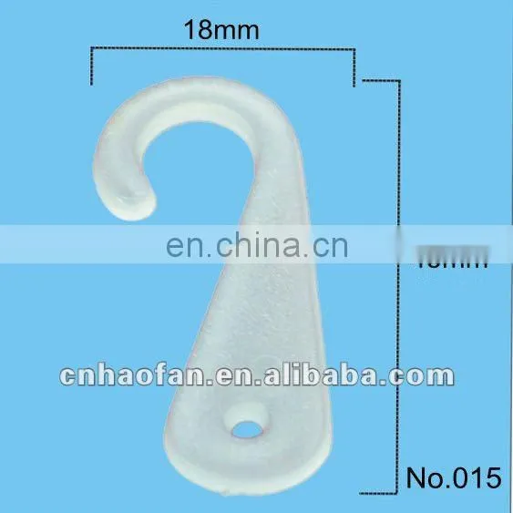 Plastic J shape sock hook/ J clips/ J hook