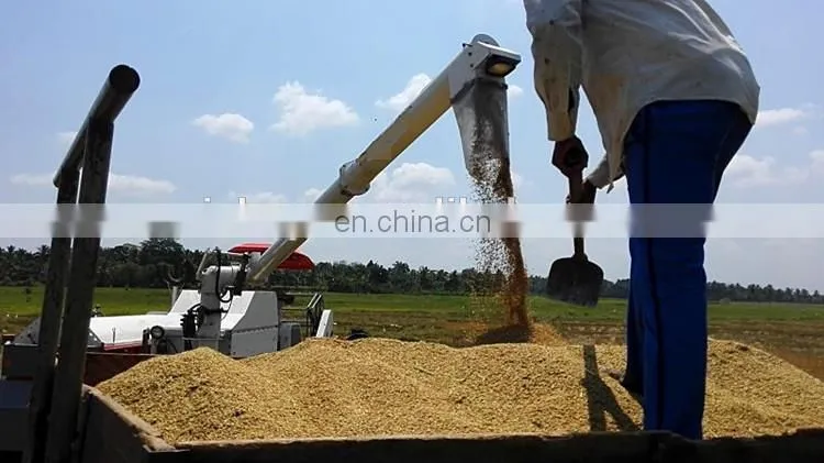 Agricultural Machine Rice Wheat Paddy Crawler Combine Harvester