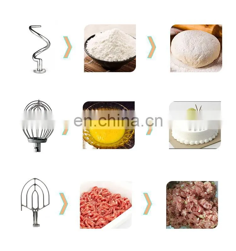 Planetary mixer Dough Eggs Meat Mixer Machine