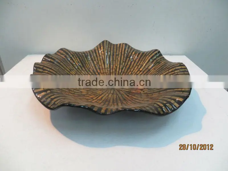 Mother of pearl serving trays