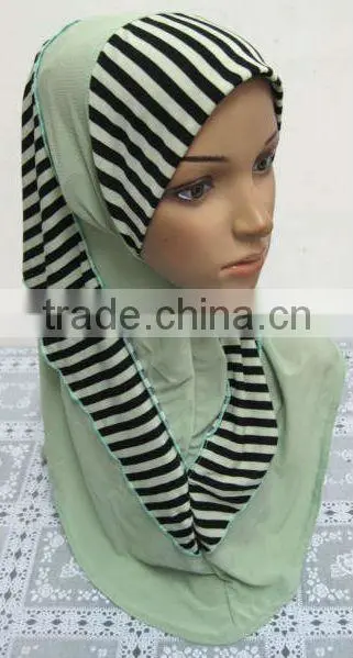 A568 hot 2015 new design islamic hejab LONG muslim one piece hijab