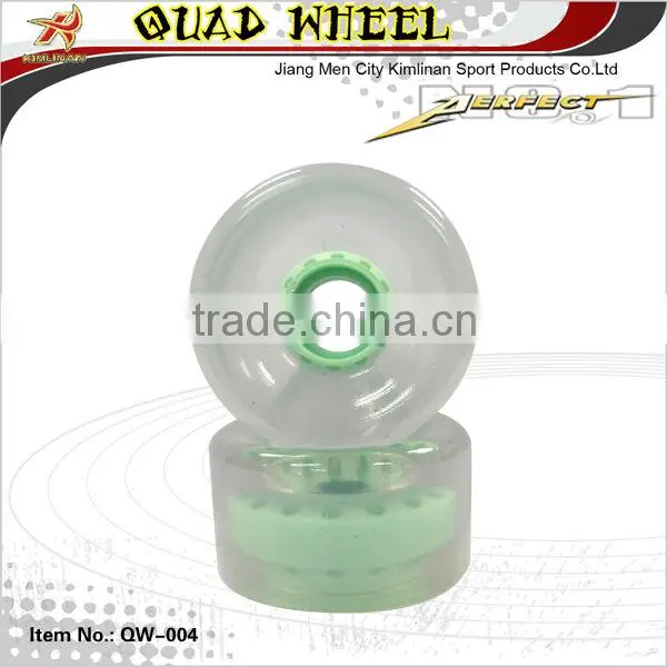 Quad skate wheel for racing,inline pu wheel reach CE and ISO,metal roller skate wheels