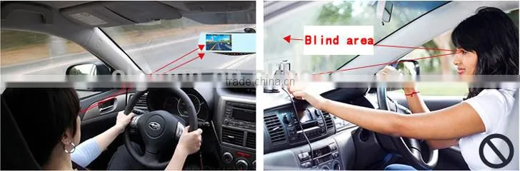 ultra-thin rearview mirror bluetooth handsfree car kit