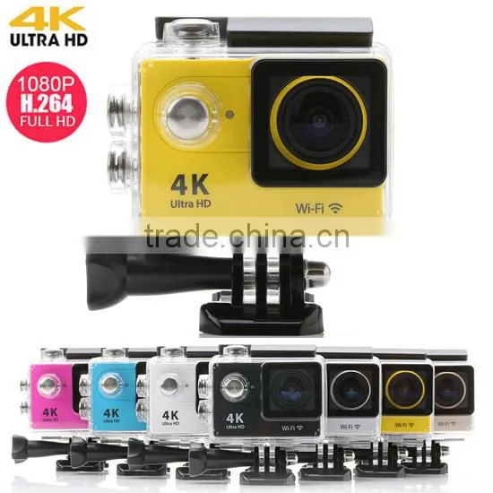 China Supply Sport action camera 2.0 inch TFT LCD Screen1080p night vision action camera 170 Degree Ultra wide angle lens