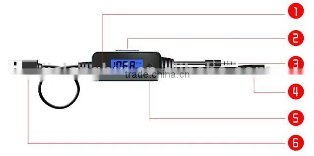 FM-185 FM Transmitter car mp3 player with wireless fm transmitter FM185