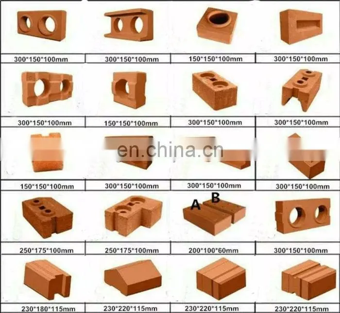 China All Kinds Of Manual Hand Red Interlocking Brick Presser Sale To Africa