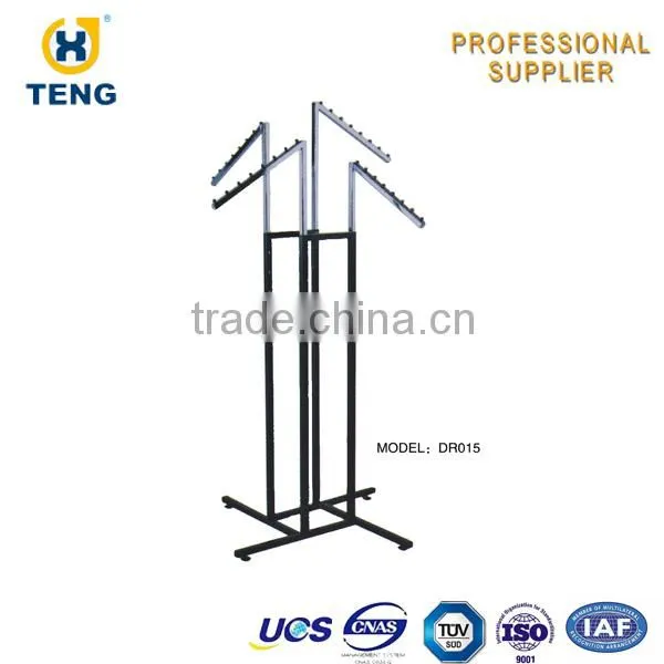 1 Way Metal Garment Clothing Rack