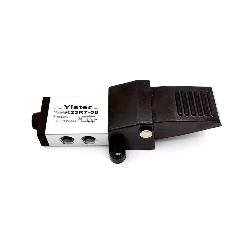 foot pedal valve