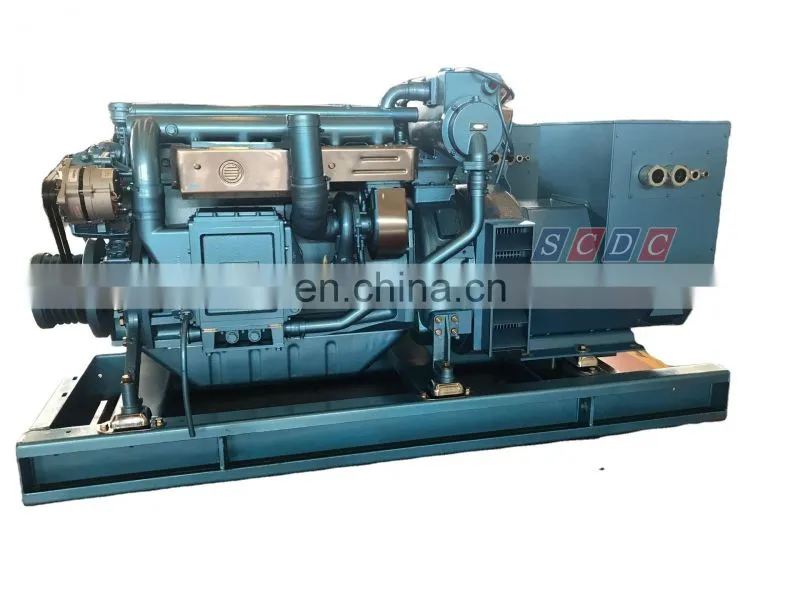 Weichai marine engine generator WP6CD132E200 66KW 1500RPM