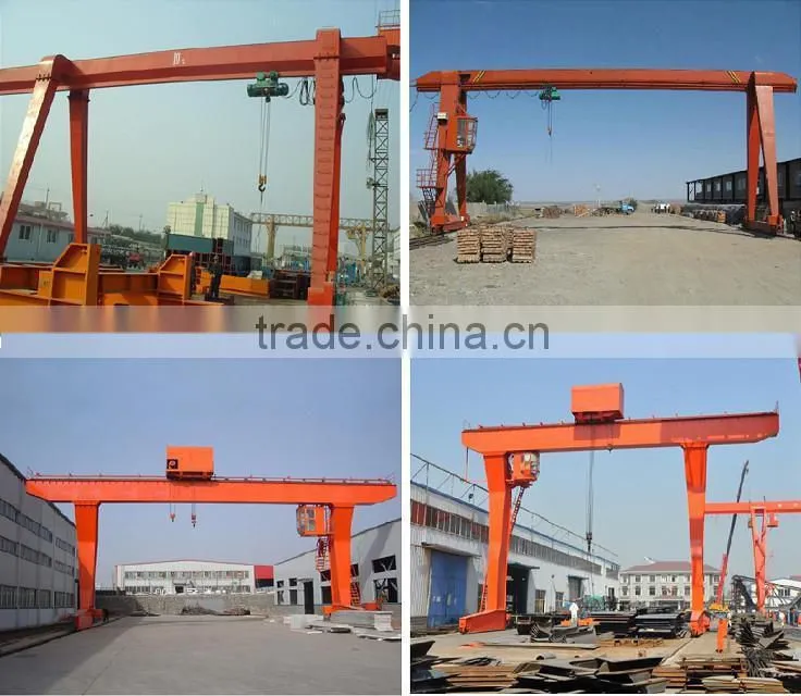 Gantry crane manufacturer, 5t single beam gantry crane