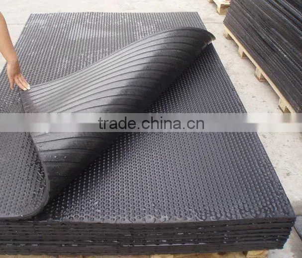 China Horse Stall Rubber Mats / Cow Horse Stable Rubber Mat Anti-slip