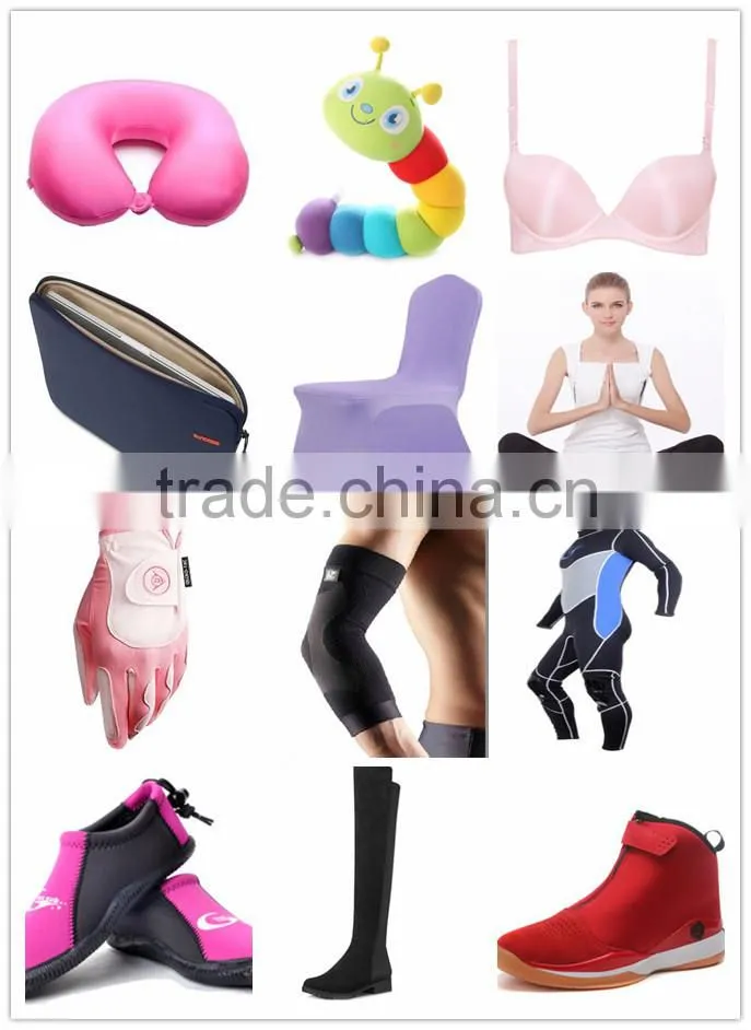 4 way quick dry elastic polyester fabric for footwear swimwear