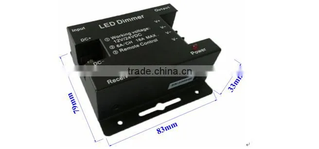 DC12V 8A LED Dimmer with Touch Remote