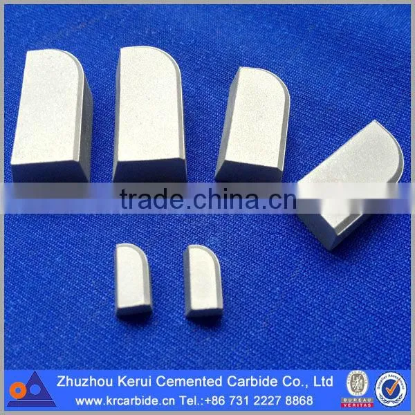 ISO standard brazed tips Type A Cemented carbide welding tips direct from Zhuzhou manufacturer