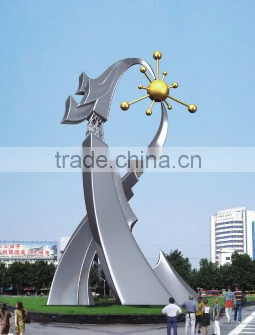 Stainless Steel Sculpture modern abstract sculpture manufacturer