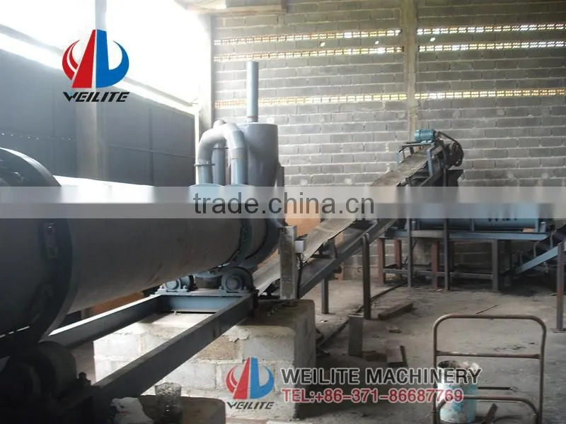 professional rotary type sawdust dryer / saw dust dryer manufacturer