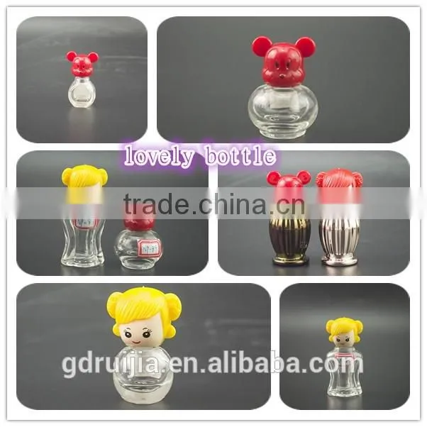 double nail polish bottle 12ml nail polish glass bottles