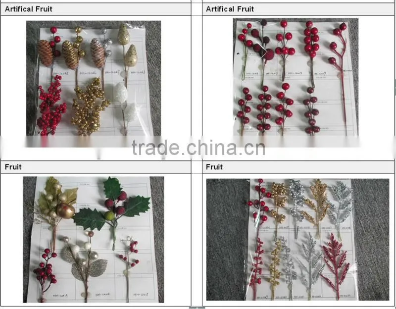 Decoration Christmas Artifical Fruits