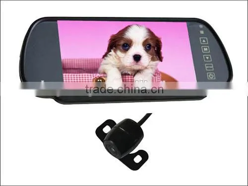 High quality rear view camera with 7"lcd monitor