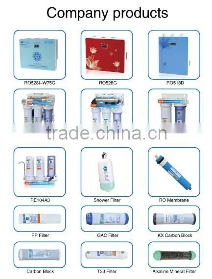 Drinking 6 stage reverse osmosis Alkaline Mineral wall-mount Treatment household water system