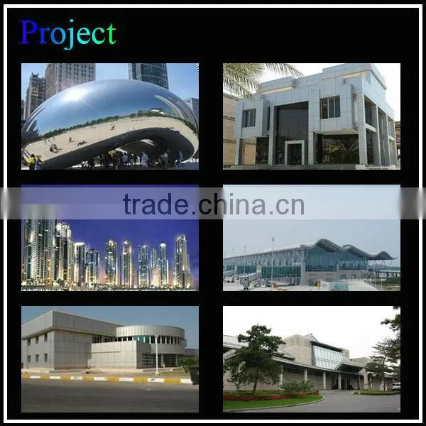 pe/pvdf coated unbreakable aluminum composite panel