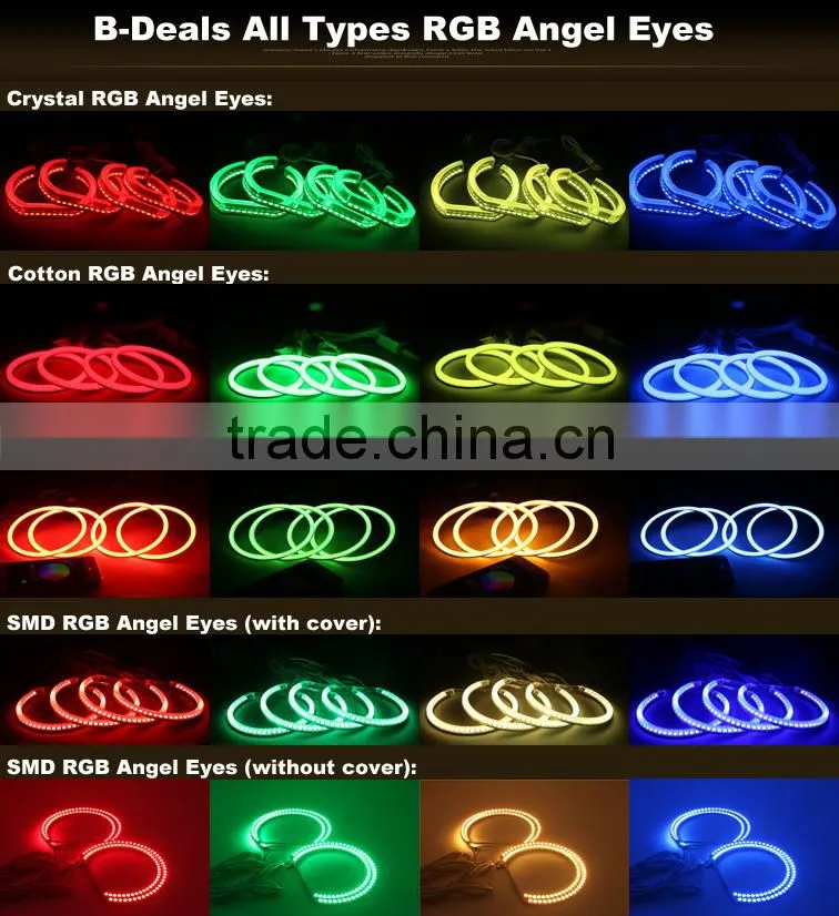 B-deals Supply OEM service square shape led rgb angel eye halo lights