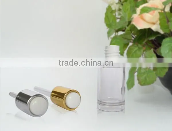 20ml 30ml Olive Oil, Organic Oil Cosmetic Bottle with Gold Pump Dropper