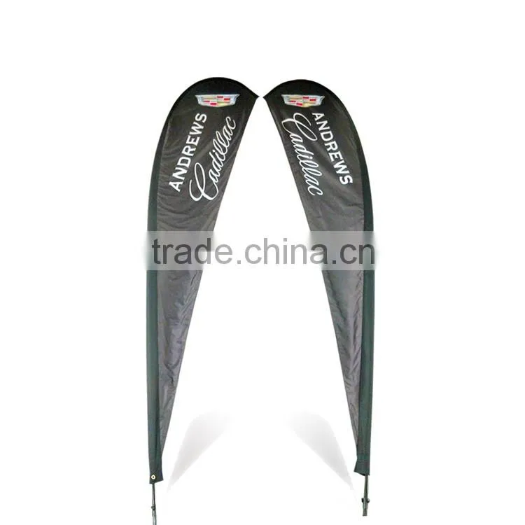 Factory Direct Price Custom Design Custom Printed Road Feather Sign Banner