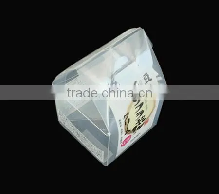 Clear plastic box package PP boxes
