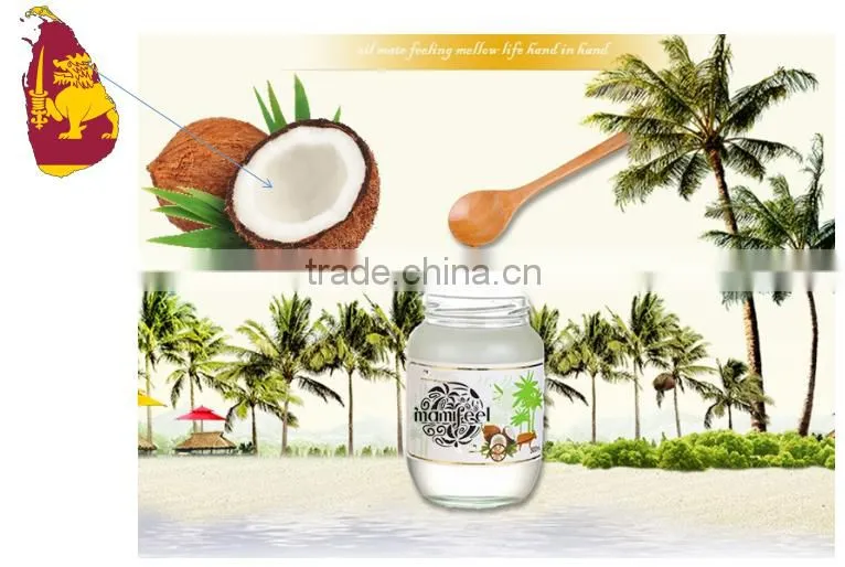 Hot selling extra virgin coconut oil(VCO)for cooking,skin care