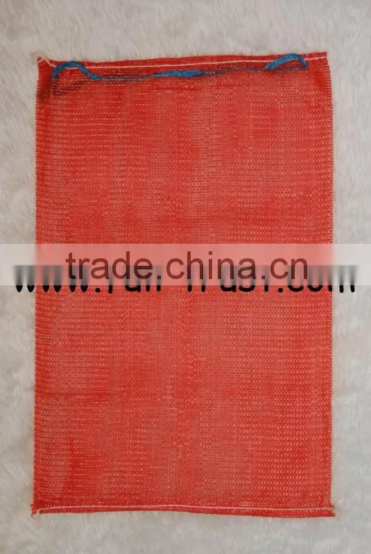 Fruits netting bag with drawstring
