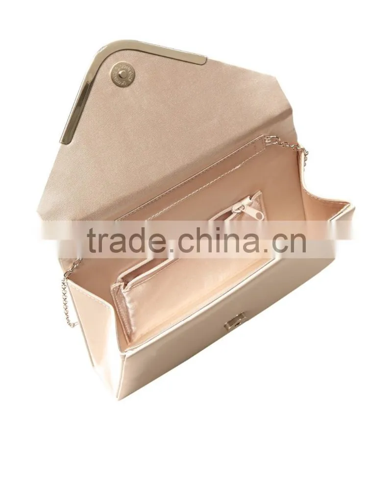 Personlized womens luxy leather Envelope Clutch bag