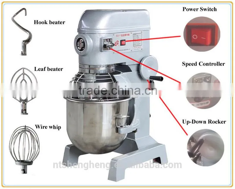 b20f commercial kitchen mixer and butter mixing machine