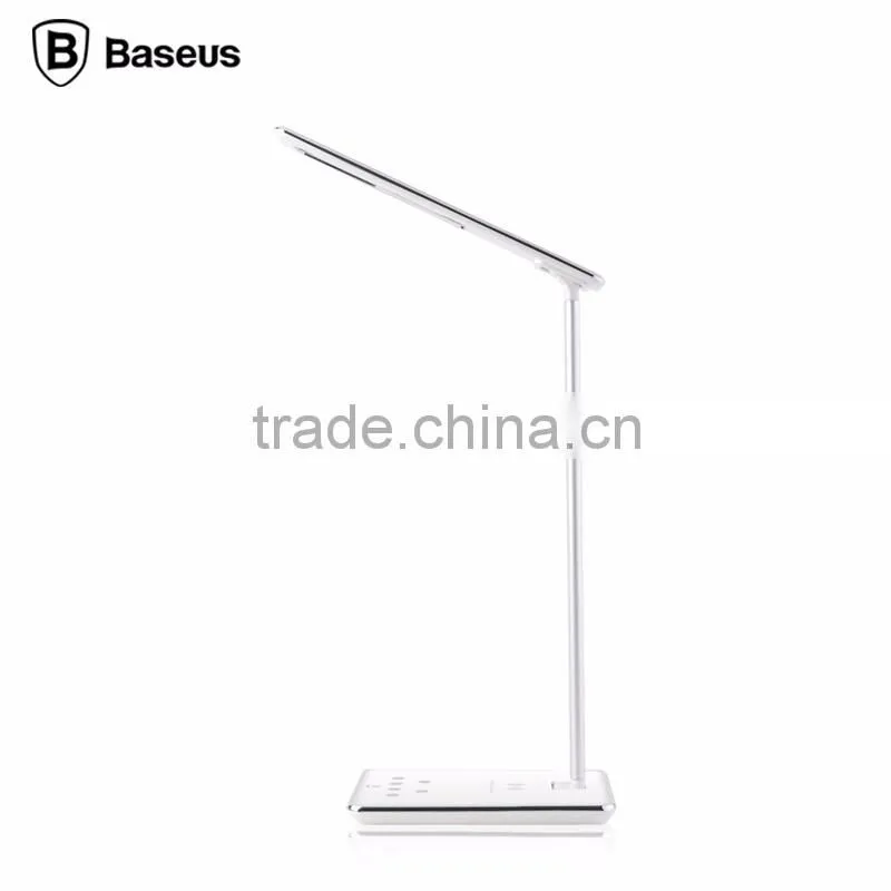 New Arrival Baseus Ingert Series 2 In 1 LED Wireless Charging Table Lamp For Smart Phone US Plug TB-0111