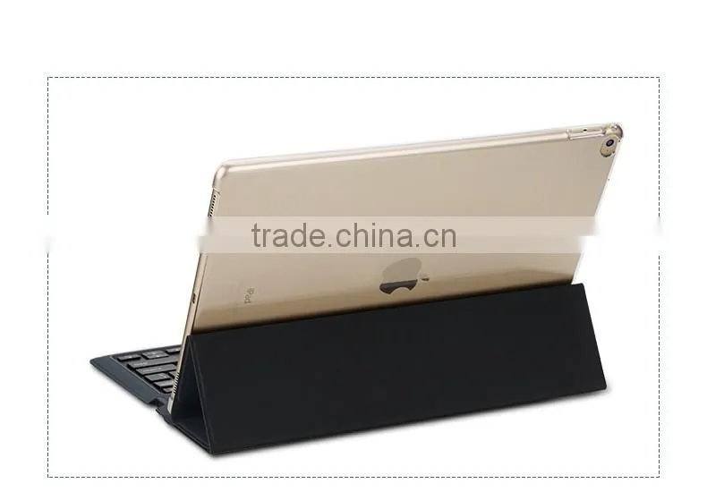 ROCK PU Leather Bluetooth Keyboard Case Cover For iPad Pro 12.9" Stand Holder Bluetooth Keyboard Case Cover MT-5323