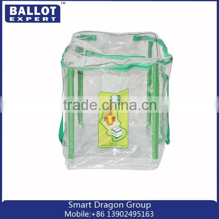 JYL-BB112 Foldable plastic ballot, voting box, could be sealed with security seals