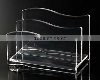 ACRYLIC DESK ORGANIZER / NOTE HOLDER