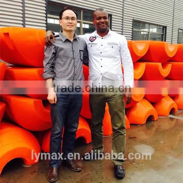 Hot sale dredging HDPE pipe floats for 315mm HDPE dredging pipe