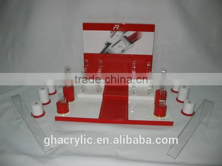 GH-RZ285 Classic design high-end acrylic watch display,modern acrylic watch display