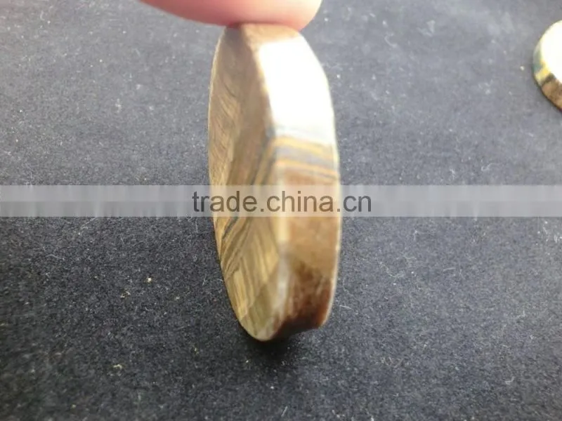 Natural Oval Shape Tiger Eye cabachon gemstone