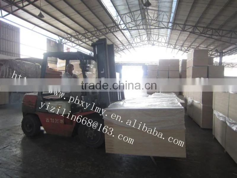 18mm Fancy Hardwood Core Okoume Decorative Block board structural plywood
